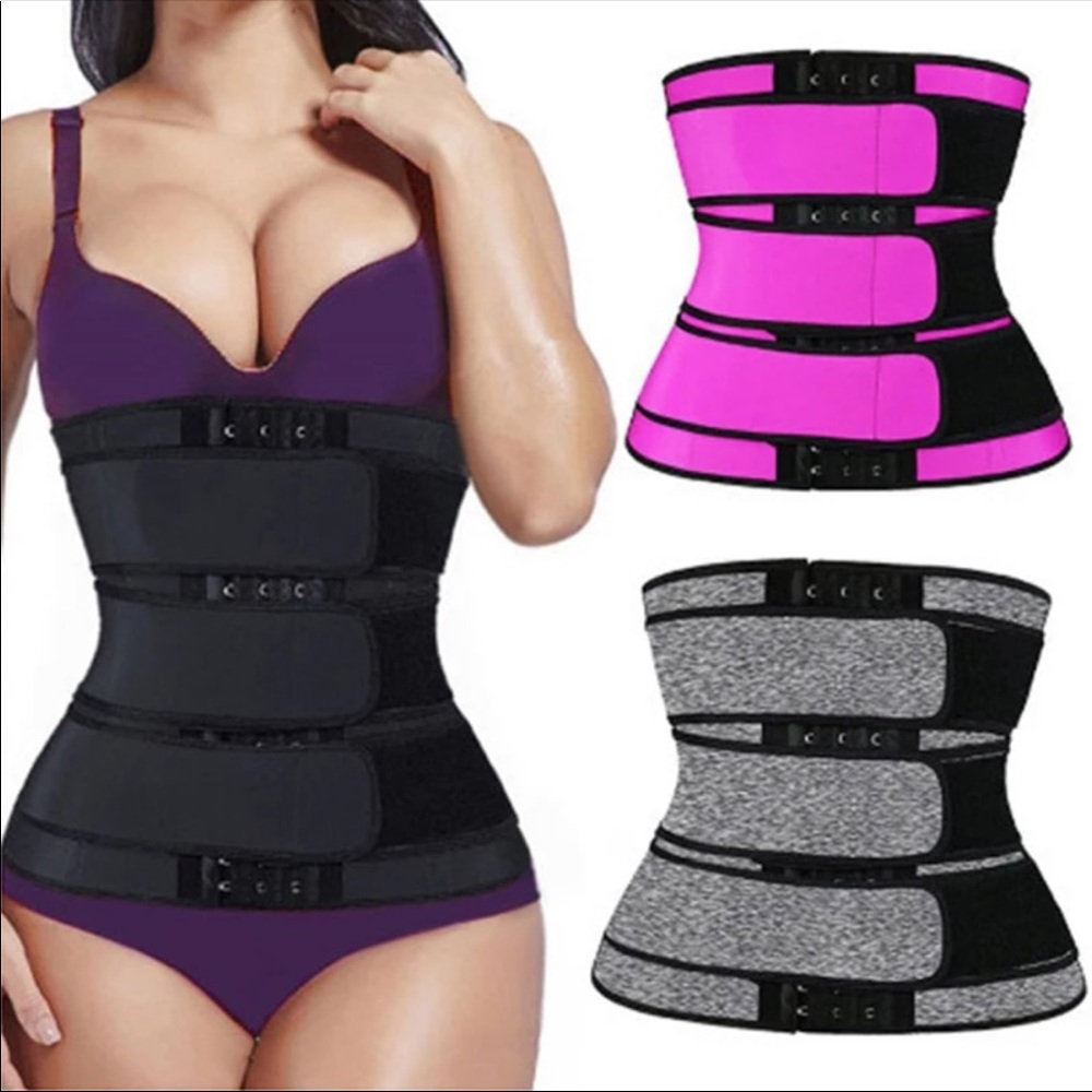 Large pink black small